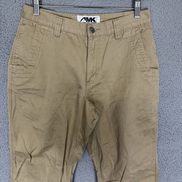 Mountain Khakis Pants Mens 33x30 Khaki Straight Leg Flat Front Classic Fit - Picture 2 of 9